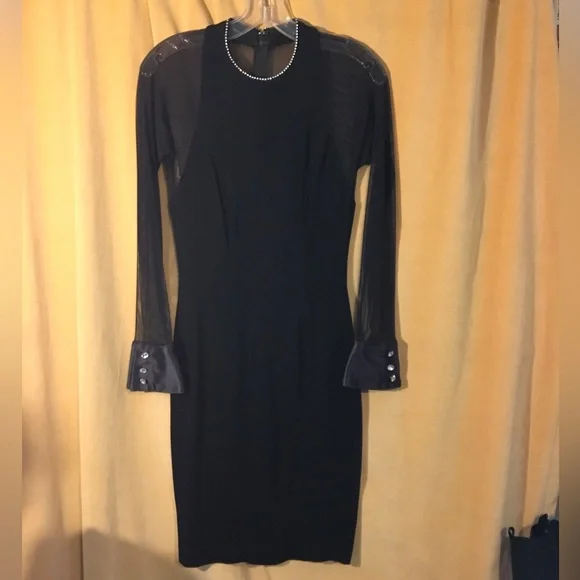 Tadashi Shoji | Dresses | Euc Vintage Tadashi Black Cocktail Dress Size S |  Poshmark